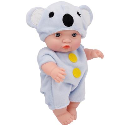 China Mini Toy Manufacturer Supplier Custom 8 Inch Reborn Baby Vinyl Doll Toys for sale