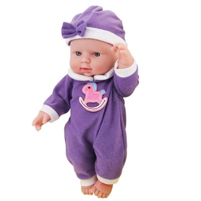 China Mini Toy Wholesale China Supplier 12 Inch Baby - Reborn Doll Vinyl Dolls Toys For Children for sale