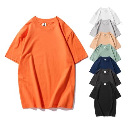 China QUICK DRY Custom Summer T-shirts Drop Ship With Low MOQ Cotton Short Sleeve Pullover Crewneck Plain Comfortable T-shirts for sale