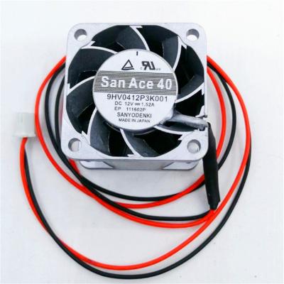 China New 9HV0412P3K001 12VDC 18.3W 25000RPM 40x40x28mm original industrial equipment fan in stock for sale