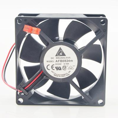 China Industrial equipment AFB0824M DC24V 0.10A 8CM of 8025 fan 80 * 80 * 25MM for sale