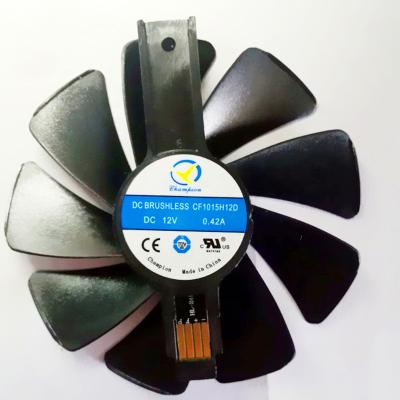 China Cooler Industrial Equipment 95MM CF1015H12D DC 12V Fan Replace For RX 580 590 RX480 RX470 Graphics Card Fans for sale