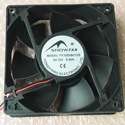 China Industrial Equipment YY12038H12B 12V 0.90A 12038 Double Ball Fan for sale