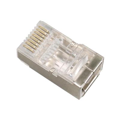 China Free Sample High Quality FTP Network Cat6 Rj45 Connector Toolless Modular Plug Shielded C6a Cat6a for sale