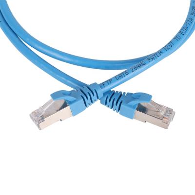 China Wholesale Low Price Computer Customized Services CAT6A FTP Lan Network Cable Ethernet Cable Colorful Indoor Patch Cord for sale