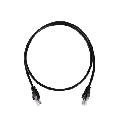 China Communication Low MOQ 1M/2M/3M/5M Commercial High Speed ​​Ethernet Cable CAT6 UTP Lan Patch Cord Telecom for Computer and Network for sale