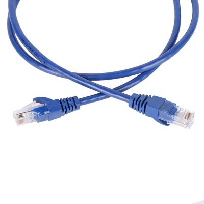 China twisted pair utp rj45 connector cat 5e patch cord wholesale dual protected ethernet network lan cable PX-PC01 for sale