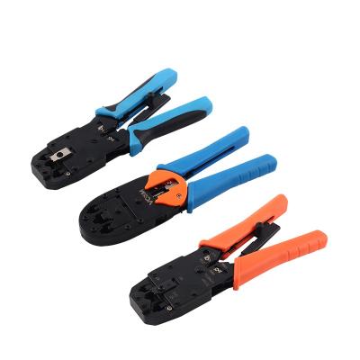 China Professional Chinese Manufacture Hand Crimping Multifunctional RJ11 RJ12 Rj45 Network Cable Crimping Tools for sale