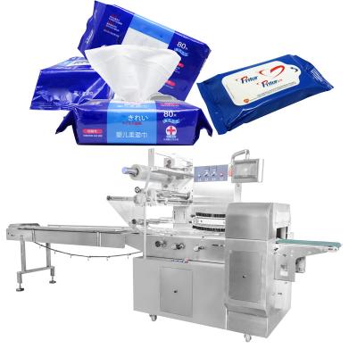 China Wet Food Napkin Flow Package Wrapping Material Making Machine for sale