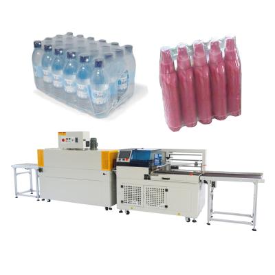 China High Speed ​​Automatic Food Shrinking Machine Water Bottle Shrink Wrapping Machine for sale