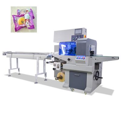 China CLOTHING Horizontal Flow Packing Machine For Biscuit Biscuit Donuts for sale