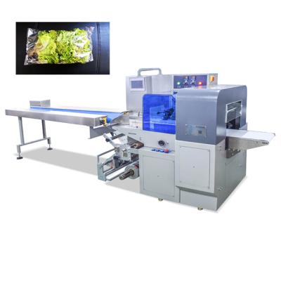 China Food Flow Packing Small Vegetable Automatic Vegetable Packing Machine for sale