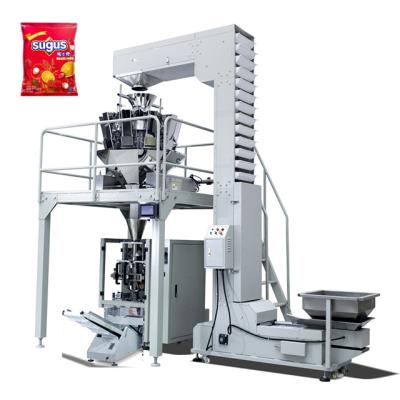 China Automatic GARMENT Small Candy Packaging Machine Gummy Weight Wrapper for sale