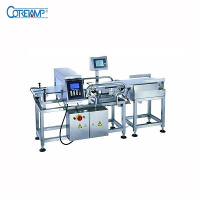 China For food processing industry factory price metal detector and weight checker for food industry for sale