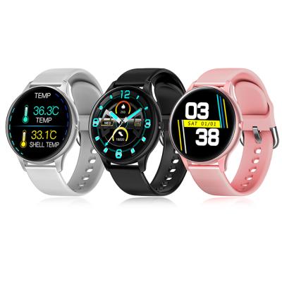 China k21 touch screen smartwatch touch screen fitness tracker blood oxygen monitor smart watch waterproof IP67 for sale