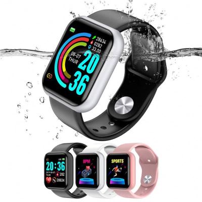 China Electronic Smartwatch y68 d20 Touch Screen Smart Watch Heart Rate Blood Pressure Sports Smart Wristband Product Sleep Tracker Step Counter y68 d20 for sale