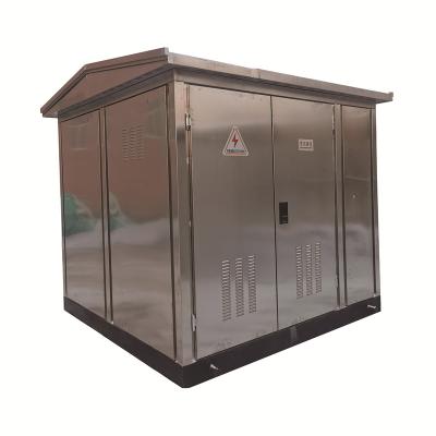 China Outdoor High Quality Stainless Steel Box Shaped Substation for sale