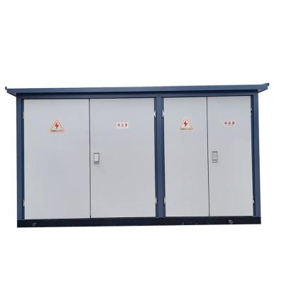 China 100 KVA Outdoor Box Shaped Prefabricated Distribution Contract Substation for sale