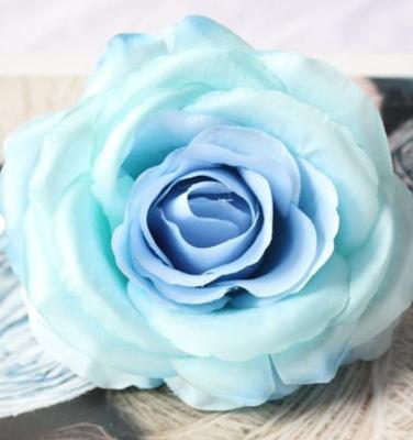 China Wedding Celebration Rose Flowers High Quality Silk Artificial Rose Head Fake Rose for Wedding Centerpieces Party Home Decoration for sale