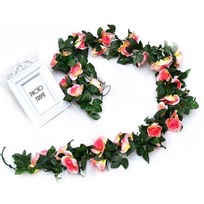 China Hot Sale Eco - Friendly Hanging Artificial Flower Garland Vine Decoration for sale