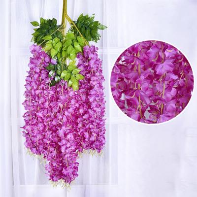 China Eco - Friendly Plant Wedding Centerpieces Decoration Artificial Flower Silk Vines for sale