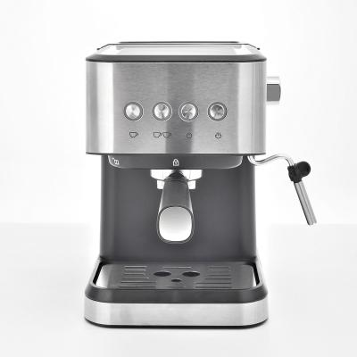 China Automatic Professional 1.5L Electric Coffee Maker Machine Espresso Hotel Bar Water 15 Tank With PCB Digital Espress Control And Button for sale