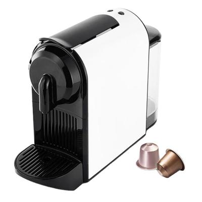 China Nespresso capsule coffee machine new design coffee machine fast heating espresso automatic coffee maker for home use for sale