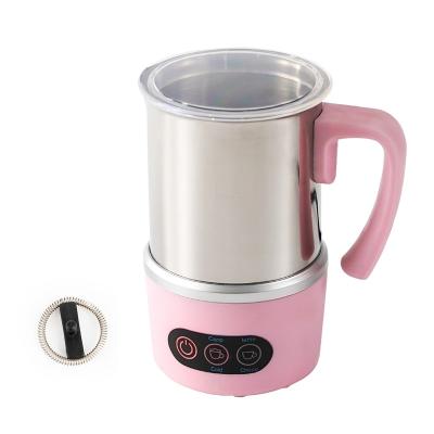 China New Design Sustainable Electric Automatic Coffee Frother Milk Heater Milk Frother for Making Latte, Cappuccino, Hot Chocolate Foamer Machine for sale