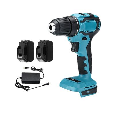 China Wholesale High Quality Home Repair Hand Lithium Mini Brushless Electric Drill Woodworking Cordless Machine Tool for sale