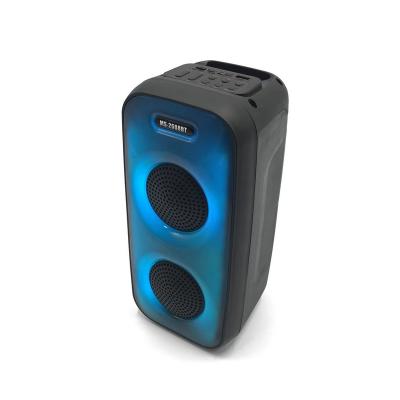 China Latest MS-2605 Wireless 3 Inch Small TWS DJ Horn Speaker With Glare Lights for sale