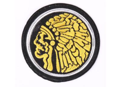 China 3D Embossed Personalised Embroidered Badges Embroidered Sew On Patches for sale