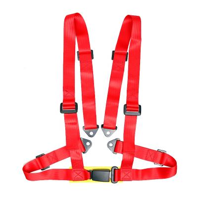 China Car 4 Point Racing Safety Seat Belt Harness / 4 Point Seat Belt Harness Seat Racing Car Webbing Safety Belt for sale