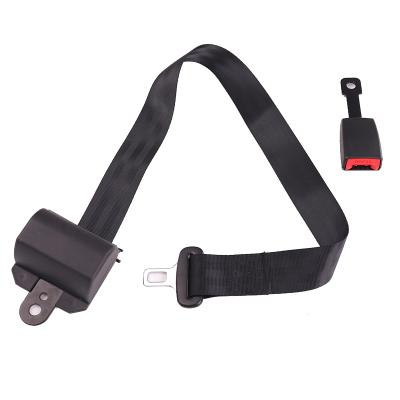 China Brief & 2 Point Car Seat Belt Single Color Universal Automatically Retractable Locking Auto Seat Belt Factory for sale