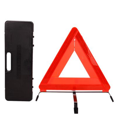 China Wholesale High Visibility Reflection Traffic Accident Car Safety Sign Certificated Folding Flashing Light Warning Triangle for sale