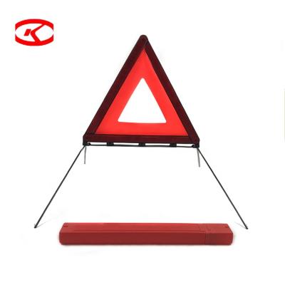 China High Visibility Reflection Emark Good Quality Car Warning Folding Reflective Safety Traffic Warning Triangle for sale