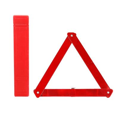 China Wholesale Protable Traffic Emergency Reflective Kit Car Road Safety Light Triangle Warning Sign for sale