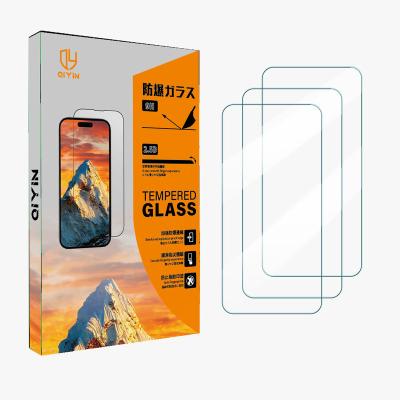 China Wear Resistant 9H 2.5D Screen Protector Protector De Pantalla Para Iphone 14 Pro Max Cover Tempered Glass for sale