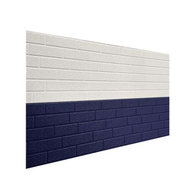 China Lightweight High Strength Exterior Metal Panel Decoration Wall Insulation Siding Menards Clamp Wall Panels for sale