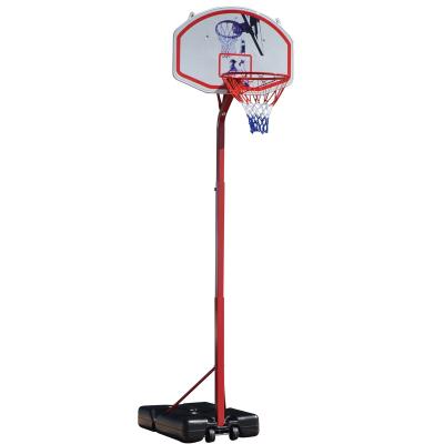 China Mdunk Portable Basketball Hoop Kids Adjustable Size Portable Basketball Hoop With Steel Basketball Nets for sale