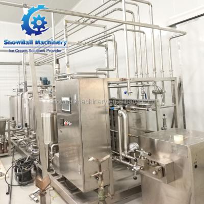 China Snack Factory Ice Cream Powder Mixing Machine Industrial Ice Cream Pasteurization Machine for sale