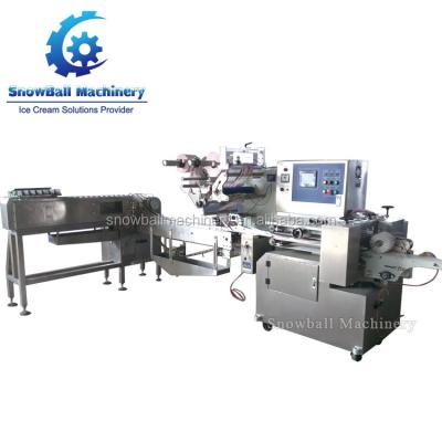 China Snack Factory Popsicle Ice Cream Packaging Machine Industrial Ice Cream Machine for sale