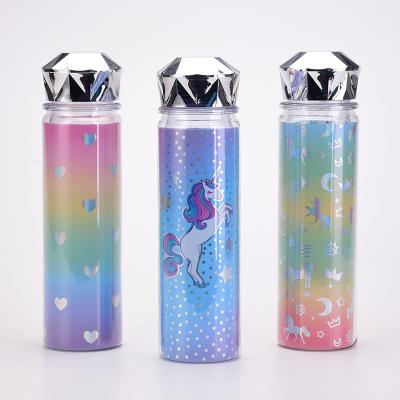 China Wall Minimalist Double Layer Outdoor Sports Water Bottle And Insert Plastic Paper Card And Recyclable 2022 New Design Logo Color Customized for sale