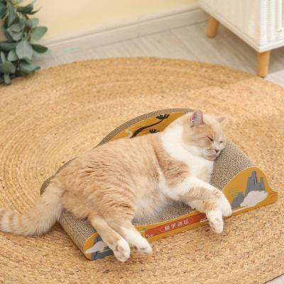 China Sustainable Cat Scratching Sofa Bed Feeling Cute Oriental Pet Board for sale