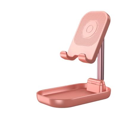 China 2020 Foldable Multifunctional Height Adjustable Foldable Wireless Charger Phone Holder 10w With Low Price for sale