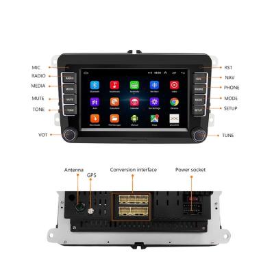 China GPS Factory Aiyousi 7 Inch Landscape Navigator For Volkswagen Android 10 Car DVD Player Direct for sale