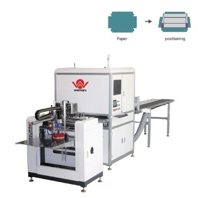 China Box Making Machine Automatic Hardcase Positioning Machine for sale