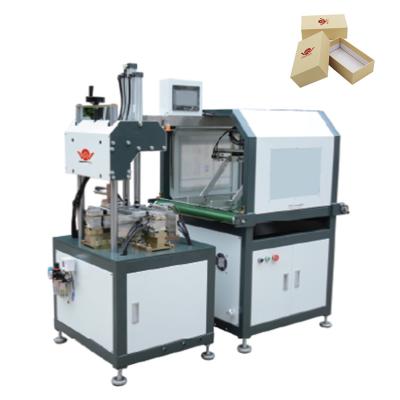 China Air Bubbles Machine With Manipulator / Automatic Rigid Box Making Machine for sale