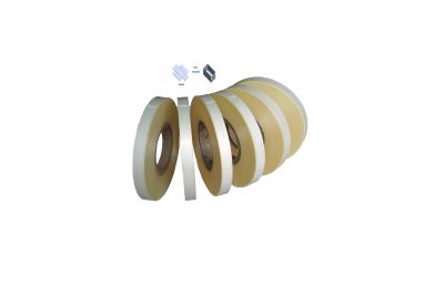 China Rigid Paper Box Angel Pasting PET Tape / Hot Melt PVC Sticking Corner Tape for sale