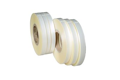 China Transparent PET Tape For Semi Automatic Box Corner Pasting Machine / Hot Tape Pasting Box Corner for sale