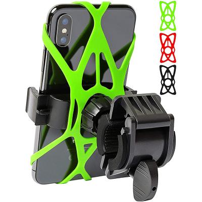 China Universal Motorcycle Bike Phone Holder 360 Rotation Adjustable Bicycle Motorcycle Mount Phone Holder for sale